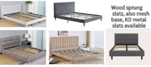 Yadi Factory Customized Fabric Bed