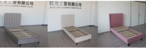 fabric bed frame