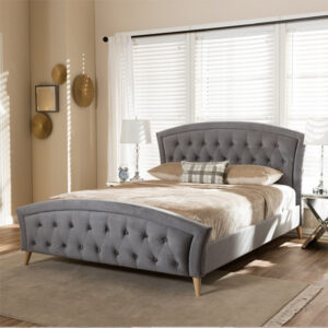 Modern Simple Luxury Fabric Bed.
