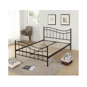 iron frame bed